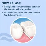 Mint Waxed Dental Floss – (50 Meter ) - Neckline Detail by Nari Haat, Indian ethnic wear, women clothing, designer ...