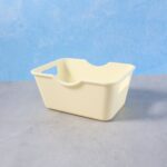 Multi-Purpose Storage Basket Organizer (15 x 10.5 cm, 4 Pc) - Fabric Detail by Nari Haat, Indian ethnic wear, women c...