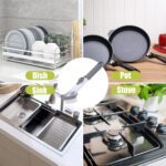 2 in 1 Soap-Dispensing Dish Brush - (Set) - Neckline Detail by Nari Haat, Indian ethnic wear, women clothing, designe...