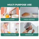 Disposable Men’s Hair Protection Shower Cap / Head Cover (5 Pc) - Fabric Detail by Nari Haat, Indian ethnic wear, w...