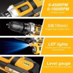 Cordless Drill Machine Tool Kit Set with Drill Bits - Closeup Embroidery by Nari Haat, Indian ethnic wear, women clot...