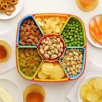 Dry Fruit & Snack Box with Spoon - 1 Set - Closeup Embroidery by Nari Haat, Indian ethnic wear, women clothing, desig...