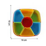 Dry Fruit & Snack Box with Spoon - 1 Set - Back View by Nari Haat, Indian ethnic wear, women clothing, designer suit