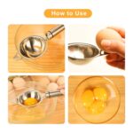 Premium Stainless Steel Egg Separator Tool (1 Pc) - Neckline Detail by Nari Haat, Indian ethnic wear, women clothing,...
