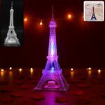 LED Eiffel Tower Decorative Night Light (1 Pc) - Front View by Nari Haat, Indian ethnic wear, women clothing, designe...