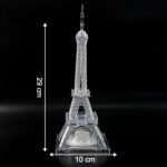 LED Eiffel Tower Decorative Night Light (1 Pc) - Closeup Embroidery by Nari Haat, Indian ethnic wear, women clothing,...
