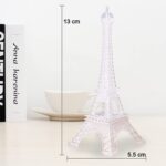 Eiffel Tower LED Decorative Showpiece (1 Pc) - Fabric Detail by Nari Haat, Indian ethnic wear, women clothing, design...