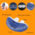 Rechargeable Electronic Anti-Snoring Device with Air Purifier Function (1 Pc) - Full Detail by Nari Haat, Indian ethn...
