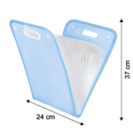 13 Pocket Document File Folder with Handle - Fabric Detail by Nari Haat, Indian ethnic wear, women clothing, designer...