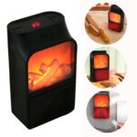 Portable Electric Fireplace lamp LED Flame Heater (1000w / 1 Pc) - Neckline Detail by Nari Haat, Indian ethnic wear, ...