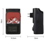 Portable Electric Fireplace lamp LED Flame Heater (1000w / 1 Pc) - Full Detail by Nari Haat, Indian ethnic wear, wome...