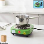 Single-Coil Electric Hot Plate - (1 Pc) - Front View by Nari Haat, Indian ethnic wear, women clothing, designer suit