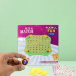 Flip & Match Educational Puzzle Game Toy (1 Set) - Neckline Detail by Nari Haat, Indian ethnic wear, women clothing, ...