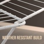 Big Foldable Butterfly Clothes Drying Stand with Wide Wings - Neckline Detail by Nari Haat, Indian ethnic wear, women...