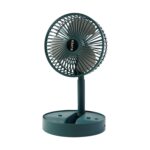 Sensor Foldable Mini Desk Fan with Adjustable Height and Angle (1 Pc) - Sleeve Design by Nari Haat, Indian ethnic wea...
