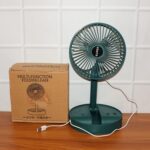 Sensor Foldable Mini Desk Fan with Adjustable Height and Angle (1 Pc) - Full Detail by Nari Haat, Indian ethnic wear,...