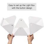 Portable LED Photography Light Tent - Full Detail by Nari Haat, Indian ethnic wear, women clothing, designer suit