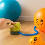 Portable Foot Air Pump with Hose - Back View by Nari Haat, Indian ethnic wear, women clothing, designer suit