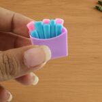 Mini French Fries Toy Set - Closeup Embroidery by Nari Haat, Indian ethnic wear, women clothing, designer suit