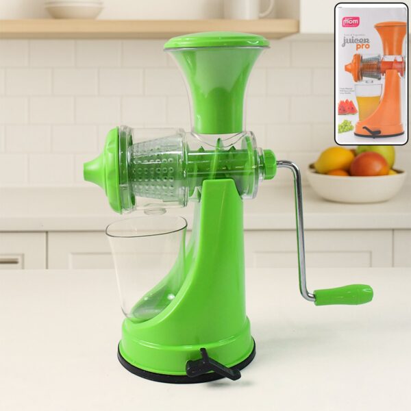 Supermom Manual Hand Press Fruit & Vegetable Juicer Pro - Front View by Nari Haat, Indian ethnic wear, women clothing...