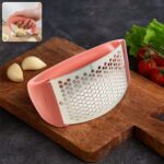 Supermom Premium Curve Garlic Press Crusher (1 Pc) - Front View by Nari Haat, Indian ethnic wear, women clothing, des...
