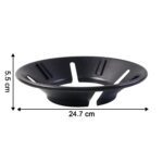 Gas Stove Flame Protector Ring (25 x 25 cm, 1 Pc) - Back View by Nari Haat, Indian ethnic wear, women clothing, desig...