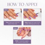 OG Beauty Berry Eclipse Gel Intense Nail Polish (1 Pc / 10 ML) - Fabric Detail by Nari Haat, Indian ethnic wear, wome...