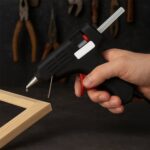 20W Hot Melt Glue Gun  – Fast-Heating Craft & Repair Adhesive Applicator (1 Pc) - Back View by Nari Haat, Indian et...