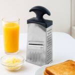 Apex Classic 4-in-1 Stainless Steel Grater & Slicer with Handle - Front View by Nari Haat, Indian ethnic wear, women ...