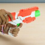Z Master Toy Gun with Foam Bullets Compact Shooting Toy for Kids - Neckline Detail by Nari Haat, Indian ethnic wear, ...