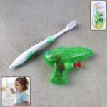 Kids Toothbrush and Water Gun Toy Set - Front View by Nari Haat, Indian ethnic wear, women clothing, designer suit