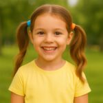 Seamless Soft Hair Elastics - (3 Pc / Set) - Fabric Detail by Nari Haat, Indian ethnic wear, women clothing, designer...