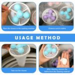 Floating Laundry Ball Lint Catcher Reusable Hair & Fur Filter (1 Pc) - Neckline Detail by Nari Haat, Indian ethnic we...