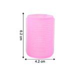 Self-Grip Hair Rollers Set (4 Pc / Big) - Neckline Detail by Nari Haat, Indian ethnic wear, women clothing, designer ...