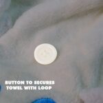 Premium Soft Microfiber Hair Drying Towel Wrap with Button (1 Pc) - Full Detail by Nari Haat, Indian ethnic wear, wom...