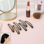 Hair Clips for Women & Girls - (6 Pc / Set) - Front View by Nari Haat, Indian ethnic wear, women clothing, designer suit