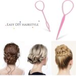 Multi-Purpose Hair Styling & Braiding Tool Set - Back View by Nari Haat, Indian ethnic wear, women clothing, designer...