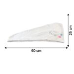 Cute Cartoon Hooded Hair Drying Towel Cap (1 Pc) - Neckline Detail by Nari Haat, Indian ethnic wear, women clothing, ...