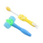 Kids Toothbrush and Hammer Toy Set - Sleeve Design by Nari Haat, Indian ethnic wear, women clothing, designer suit