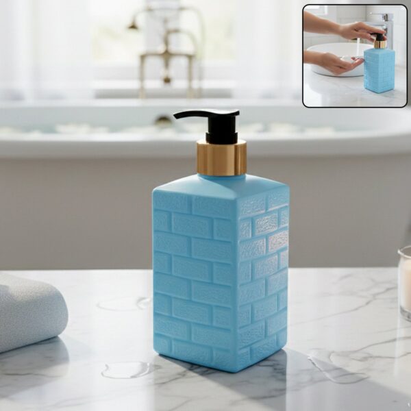 Plastic Soap Dispenser Pump Bottle (1 Pc) - Front View by Nari Haat, Indian ethnic wear, women clothing, designer suit