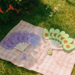 Foldable Pocket Fan with Keychain (1 Pc) - Back View by Nari Haat, Indian ethnic wear, women clothing, designer suit