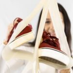 12 Grids Hanging Storage Bag (1 Pc / 12 Pocket / Mix Color) - Fabric Detail by Nari Haat, Indian ethnic wear, women c...