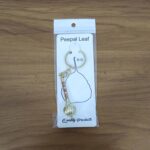 Mace Design “Jai Shree Ram” Golden Keychain (1 Pc) - Fabric Detail by Nari Haat, Indian ethnic wear, women clothi...