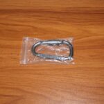 Premium Heavy-Duty Metal Carabiner Hook with Screw Lock (1 Pc) - Full Detail by Nari Haat, Indian ethnic wear, women ...