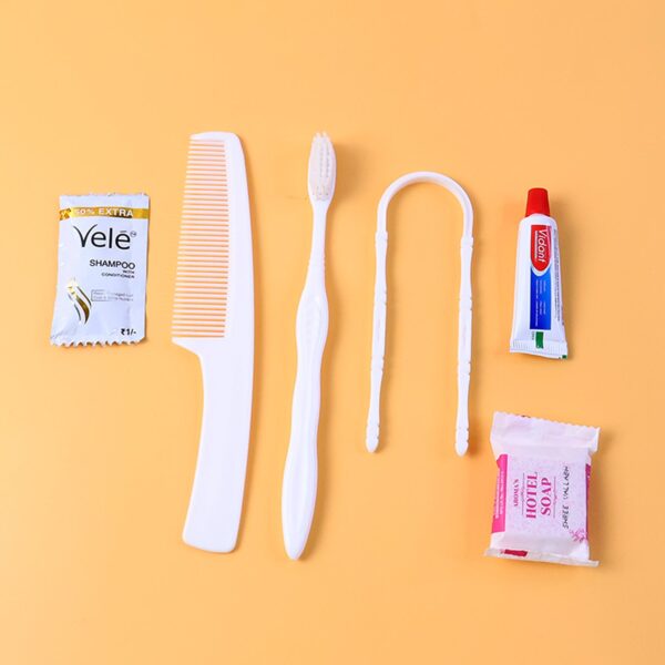 6 IN 1 Hotel Guest Toiletry Combo Kit - Front View by Nari Haat, Indian ethnic wear, women clothing, designer suit