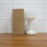 Elegant Glass Hourglass Sand Timer (1 Pc) - Full Detail by Nari Haat, Indian ethnic wear, women clothing, designer suit