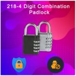 4 Digit Combination Padlock - Back View by Nari Haat, Indian ethnic wear, women clothing, designer suit