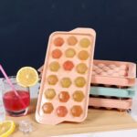 Durable Plastic Ice Cube Tray (1 Pc) - Neckline Detail by Nari Haat, Indian ethnic wear, women clothing, designer suit