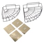 2 Pc Shower Caddy Corner for holding and storing various household stuffs and items etc. - Sleeve Design by Nari Haat...