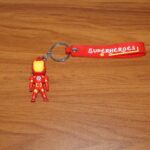 Cute Cartoon Silicone 3D Key Chain with Metal Hook & Strap (Pack of 1) - Fabric Detail by Nari Haat, Indian ethnic we...